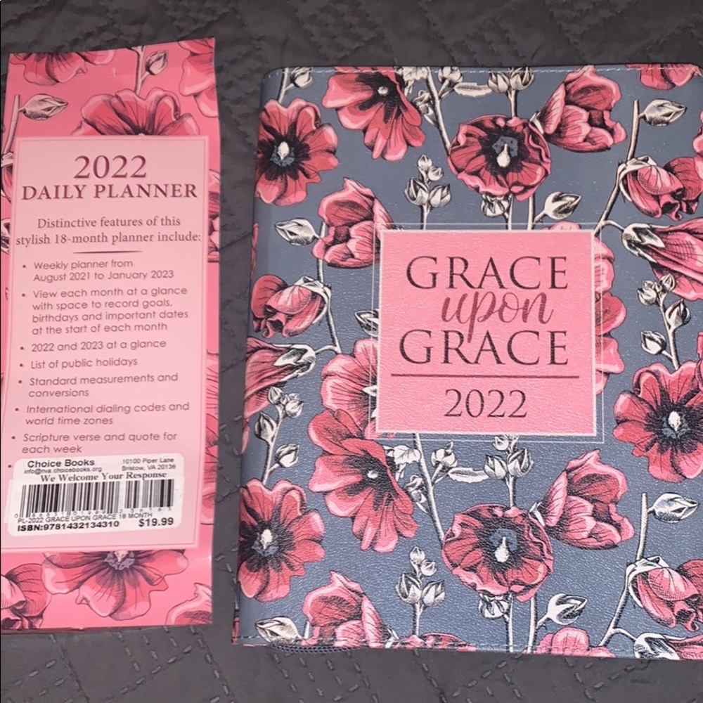 Grace upon Grace - Prayer planner.